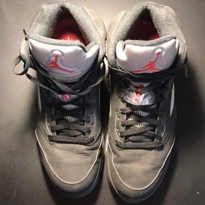Jordan OG Metallic 5’s